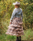 True Romance Skirt in Charcoal