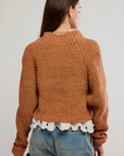 Low Tide Pull Over in Cinnamon Spice by Free People