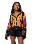 Sequin Butterfly Wing Cardigan - Queen of Sparkles