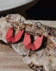 Salida Earring (small) in Terracotta