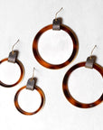 Boho Hoop in Tortoise
