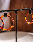 Boho Hoop in Tortoise