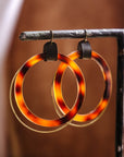 Boho Hoop in Tortoise
