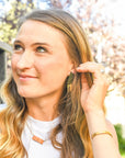 Half Moon Studs