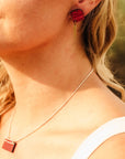 Sass Studs Waxy Red