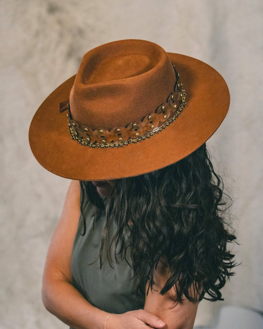 Shea Hat in Rust