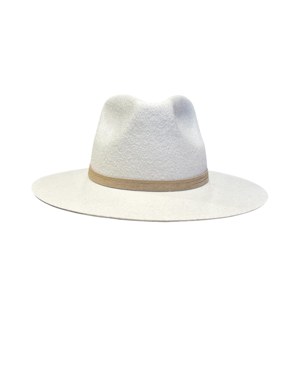 Bingham Hat in White