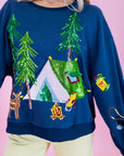 Camp Site Sweatshirt - Queen of Sparkles