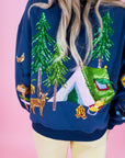 Camp Site Sweatshirt - Queen of Sparkles