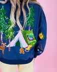 Camp Site Sweatshirt - Queen of Sparkles