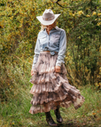 True Romance Skirt in Charcoal