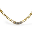 GOLD SOLEIL ID NECKLACE