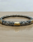 VINTAGE SILVER ENZO BANGLE