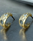 GOLD MINI COSA HOOPS