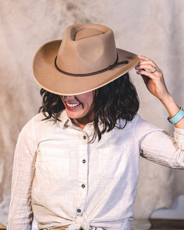 Taylor Hat in Camel