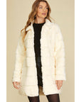 Fur Jacket: CAMEL / L