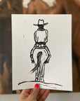 Cowboy Print